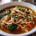 Chicken noodle soup