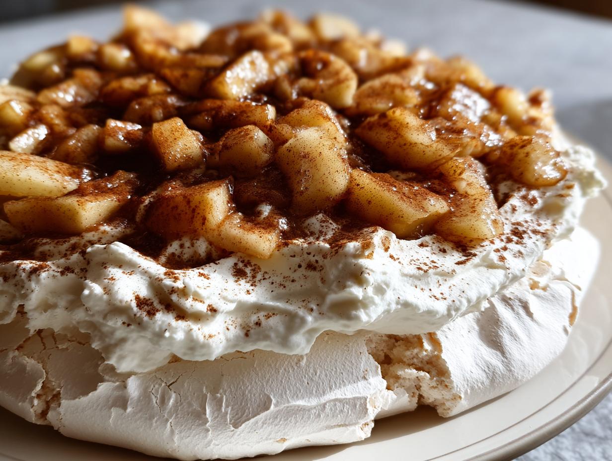 Devastatingly Delicious 4-Egg Apple Pavlova Recipe