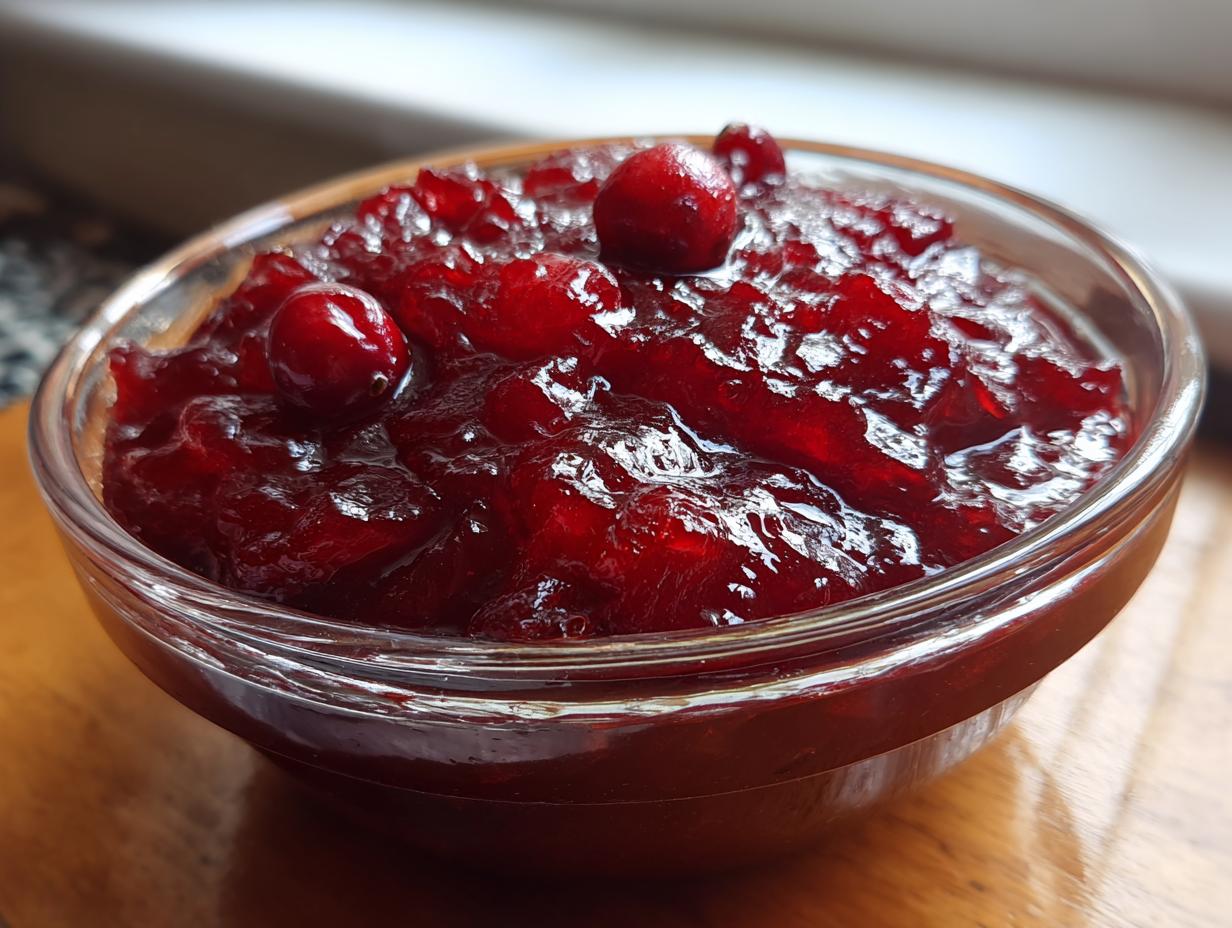 Foolproof Best Cranberry Sauce: 4 Steps to Deliciousness