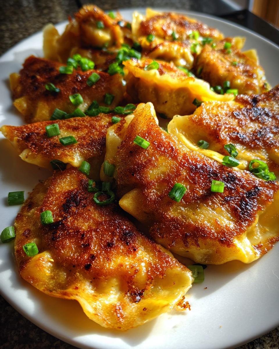 butternut squash potstickers - detail 4