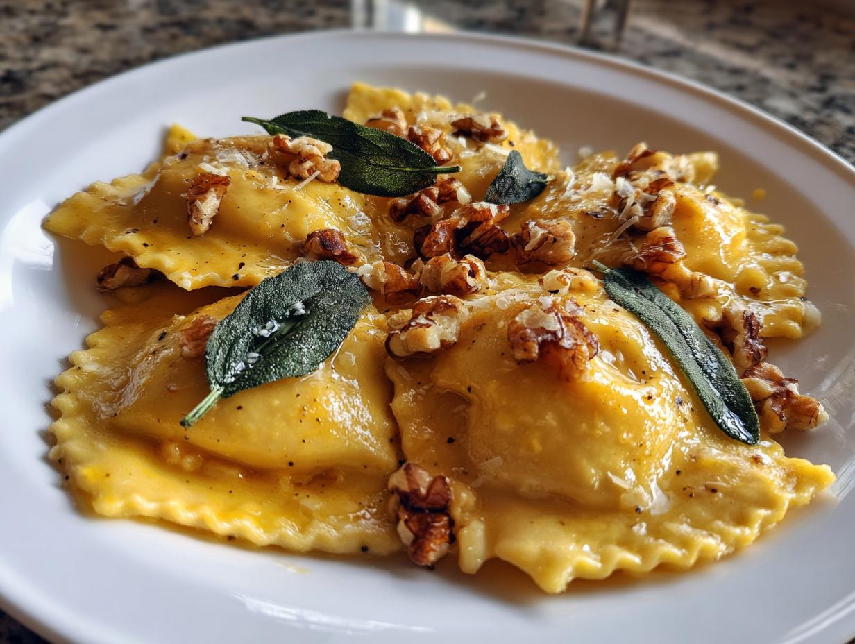 Butternut Squash Ravioli: 4 Fall-tastic, Easy Steps