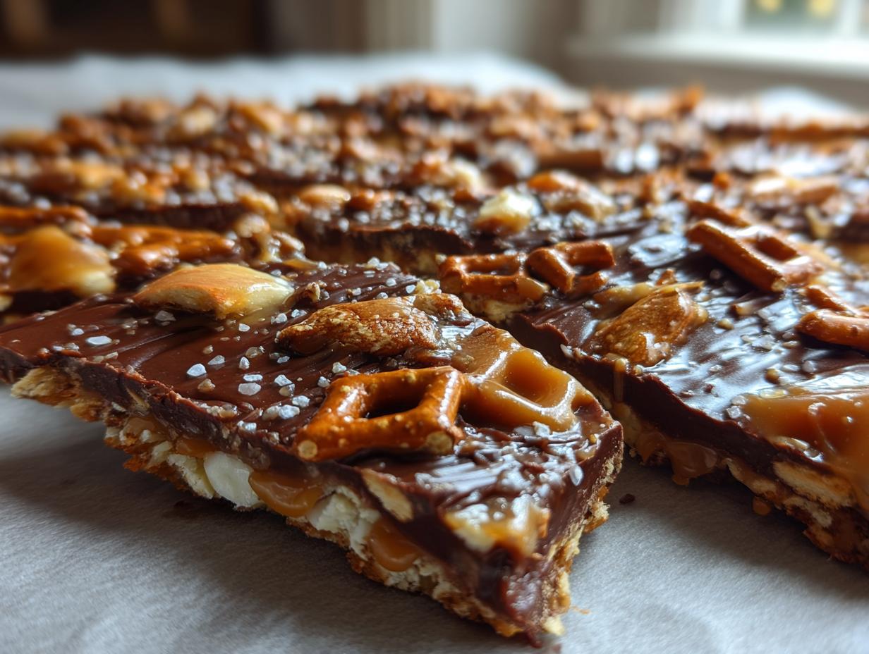 Devastatingly Good: Caramel Apple Bark in 30 Minutes