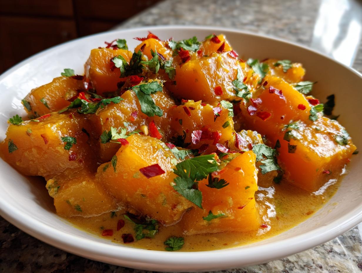 Coconut & Chile Butternut Squash: 1 Dish, Wicked Flavor