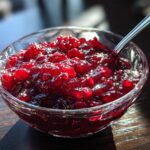 homemade cranberry sauce