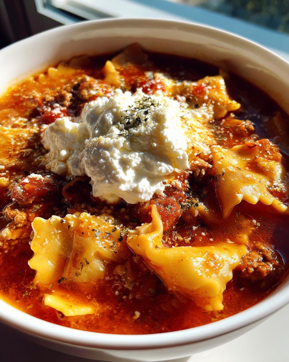 lasagna soup recipe - detail 2