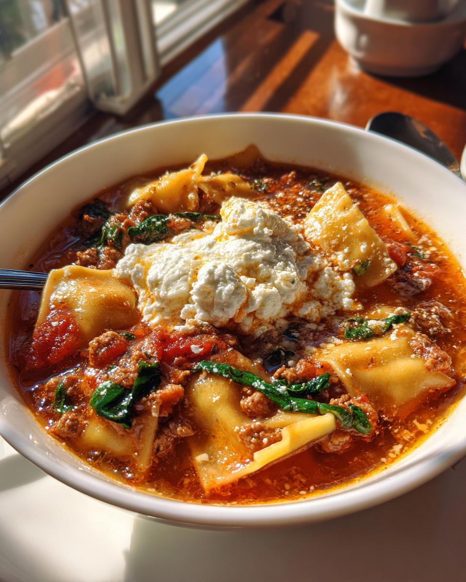 lasagna soup recipe - detail 3