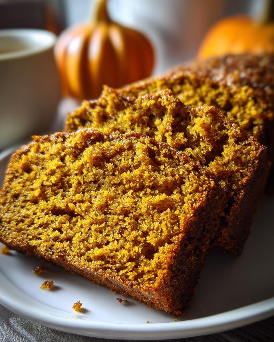 moist pumpkin bread - detail 3