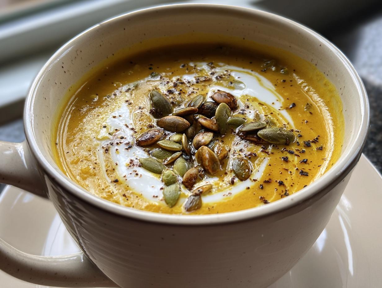 Astonishing Panera Autumn Squash Soup (Copycat) in 50 Minutes