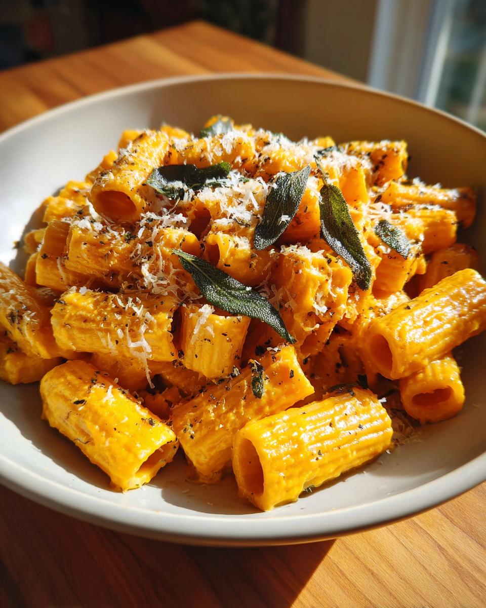 roasted butternut squash pasta - detail 1