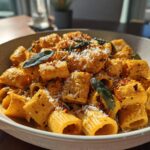 roasted butternut squash pasta